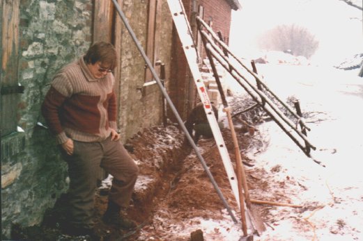 Verlegung der Erdungsbänder